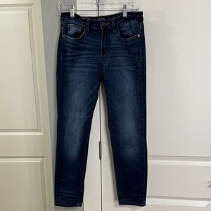 Judy Blue Dark Indigo Straight Leg Jeans